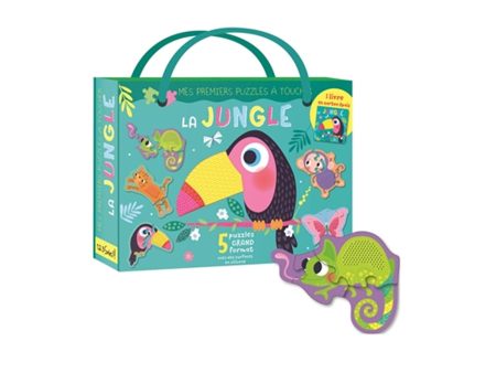 Mes premiers puzzles à toucher : La jungle - French Ed. Hot on Sale