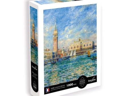 1,000-Piece Puzzle -  View of Venice, Pierre-Auguste Renoir  Online Hot Sale