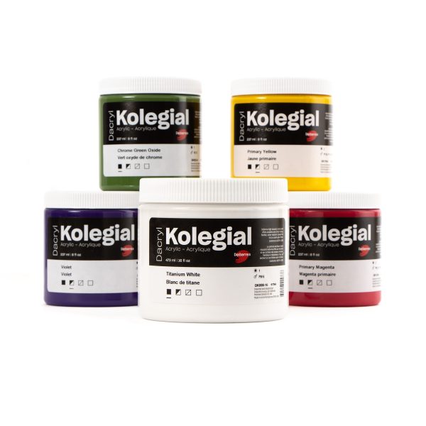 Dacryl Kolegial Acrylic : High Viscosity  - Primary Cyan Cheap