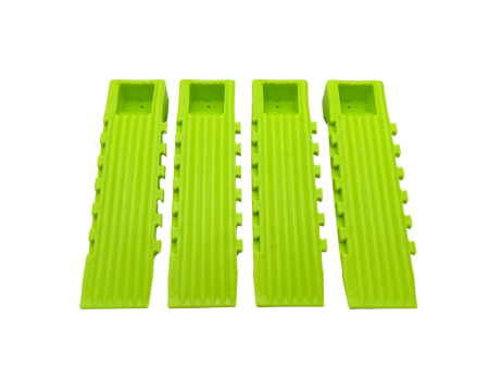 WreckMaster Neon Green Interlocking Tire Skate For Sale