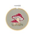 X-Stitch Embroidery Kit - Mushrooms Online Hot Sale