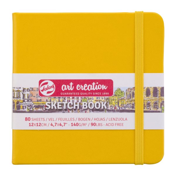 Art Creation Sketchbook - Golden Yellow on Sale