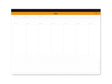 Undated Weekly Desk Pad Online Hot Sale