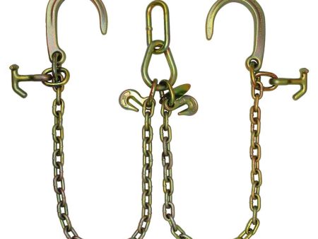 B A Products Low-Profile V-Chain w  8  J Hooks & Hammerhead Hooks Supply