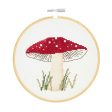 X-Stitch Embroidery Kit - Mushroom Online