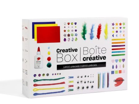 1,200-Piece Mega Creative Kit Online Sale