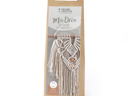 Unbleached Bohemian Macramé Kit Hot on Sale