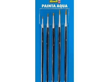 5-Piece Painta Aqua Paintbrush Set Sale