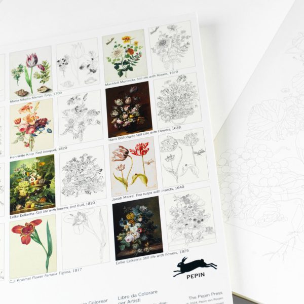 Artists  Colouring Book: Floral Discount