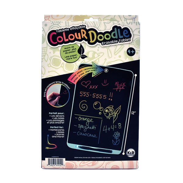 Colour Doodle Erasable Tablet - 12 in. For Cheap