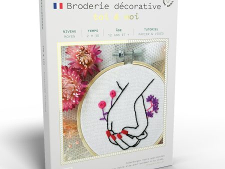 Decorative Embroidery Kit -  toi & moi  Fashion