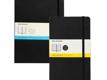 Classic Notebook - Squared, Soft Cover Cheap