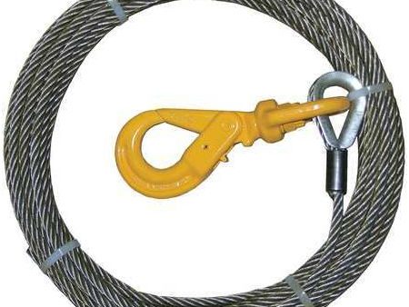 BA Products Steel Core Winch Cable with Self-Locking Swivel Hook Supply