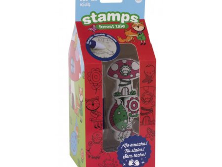 7-Pack Erasable Kids Stamps - Magic Forest For Cheap