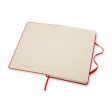 Large Squared Notebook-Red For Cheap