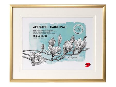 Magnolia Art Frame - Gold, 12 x 15 in. Sale