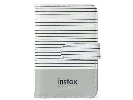 Instax Square Photo Album – Grey Stripes Cheap