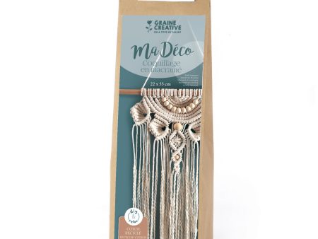 Unbleached Seashell Macramé Kit Online Hot Sale