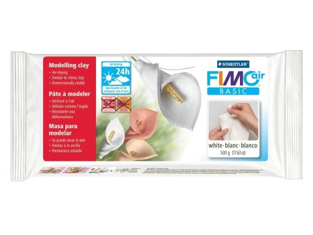 FIMOair Modelling Clay - White, 500 g Online Hot Sale