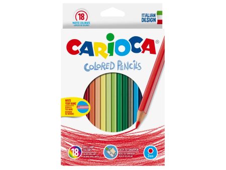 18-Pack Coloured Pencils For Discount