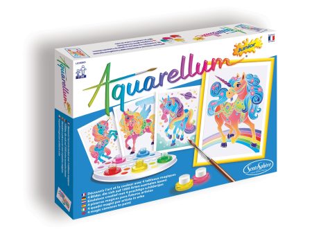 Aquarellum Junior Painting Kit - Unicorns Cheap