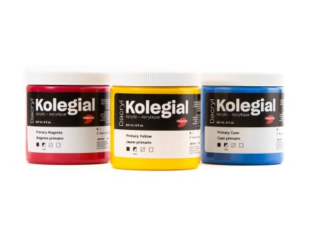 Dacryl Kolegial Acrylic : High Viscosity  - Primary Cyan Cheap