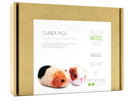 Needle Felting Kit - Guinea Pigs Hot on Sale