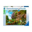 500-Piece Wooden Puzzle -  Fantasy Forest  on Sale