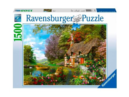 500-Piece Wooden Puzzle -  Fantasy Forest  on Sale