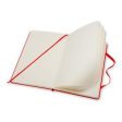 Large Squared Notebook-Red For Cheap