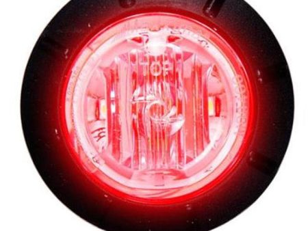 Maxxima Lightning 1 1 4 Round P2PC CM Clearance Marker Red Lens For Cheap