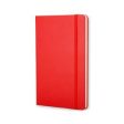 Large Squared Notebook-Red For Cheap