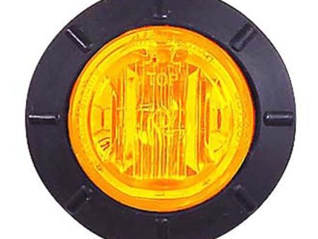 Maxxima Lightning 1 1 4  Round P2PC Clearance Marker Amber Lens For Cheap