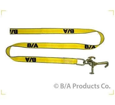 B A Products Tie-Down Strap with Mini J, R, and T Hooks on Sale