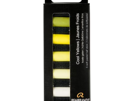 5-Pack Half Stick Soft Pastels - Cool Yellow Discount