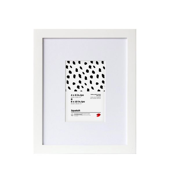 Iqualuit Gallery Photo Frame - White Hot on Sale