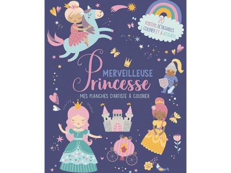 Merveilleuse Princesse - Mes planches d artiste à colorier - French Ed. Cheap