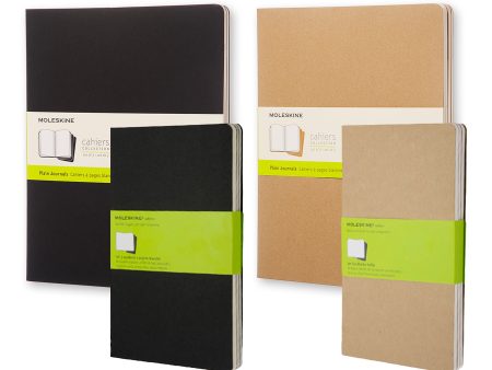 3-Pack Journals - Plain Supply