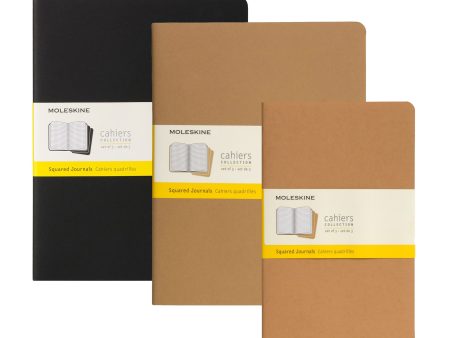 3-Pack Journals - Squared Discount