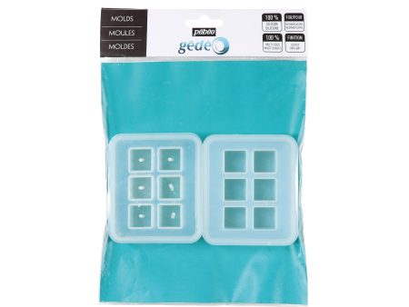 2-Pack Gédéo Silicone Moulds - Cubic Online now