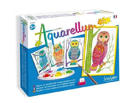 Aquarellum Junior Painting Kit - Owls Cheap