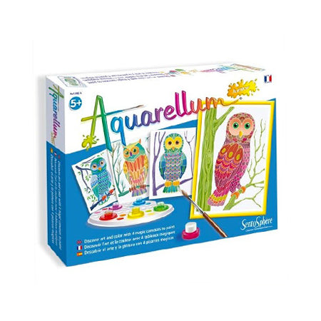 Aquarellum Junior Painting Kit - Owls Cheap