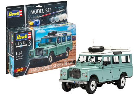 Scale Model Kit - Land Rover Series III LWB Station Wagon Fashion