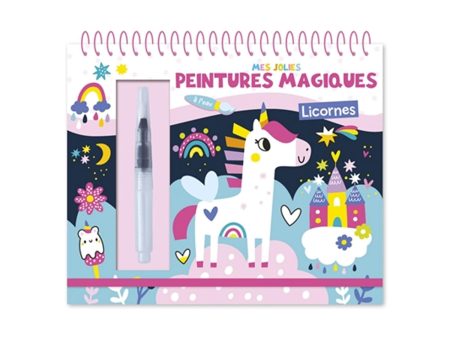 Licornes - Mes jolies peintures magiques à l eau - French Ed. Online Sale