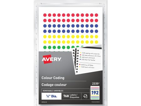 768-Pack Colour Coding Labels - Assorted For Cheap