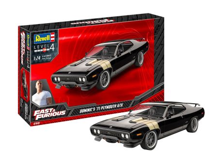 Scale Model Kit - Fast & Furious, Dominic s 1971 Plymouth GTX For Sale