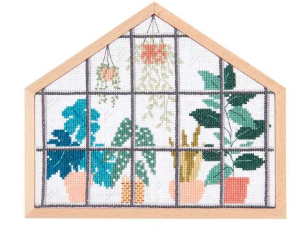 X-Stitch Embroidery Kit - Urban Jungle Sale