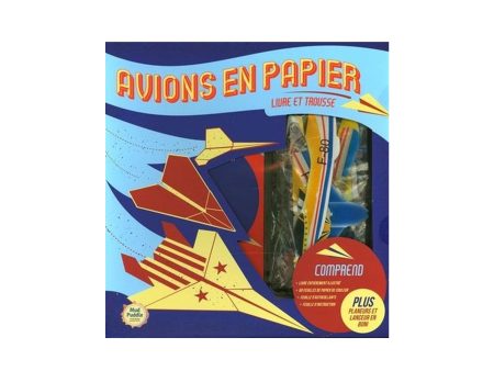 Avions en papier - Livre et trousse - French Ed. Online Hot Sale