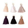 6-Pack Cotton Tassels - Neutral Colours Online