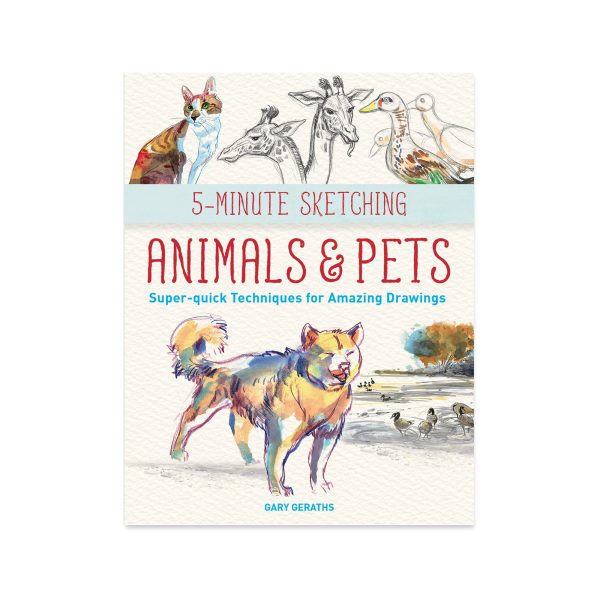 5-Minute Sketching: Animals and Pets Online Sale